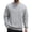 04#Gray, variant on Mens Sweater Crewneck Cable Knit Pullover Sweater Casual Twist Textured Sweaters