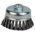thumbnail image 2 of Kdar 26063 4 in. Single Row Knotted Coarse Wire Cup Brush, 2 of 4