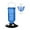 1 PC 10" Bird Feeder#3, variant on Hummingbird Feeder Glass Hummingbird Feeders Oriole Feeder Top Fill Hummingbird Feeder Glass Hummingbird Feeder 10" Blue Lamp Shape Hanging Hummingbird Feeder