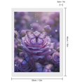 thumbnail image 2 of Diamond Art Kits for Adults, Pink Butterflies On Blooming Roses 5D Diamond Painting Kits for Adults Beginners, DIY Full Drill Diamond Painting, Gem Art and Crafts 12x16, 2 of 7
