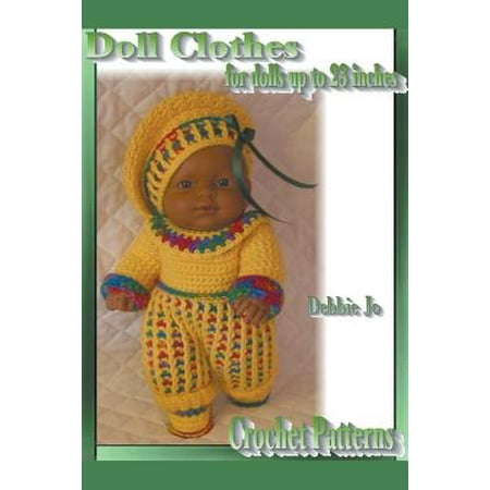Doll Clothes - For Dolls Up to 23 Inches - Crochet Patterns
