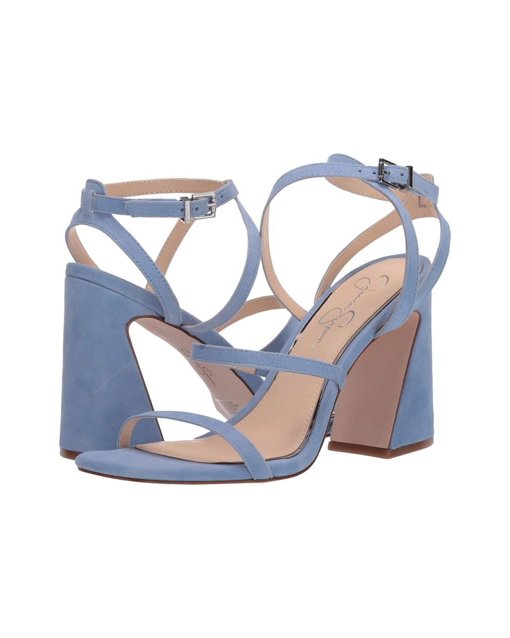 cornflower blue sandals