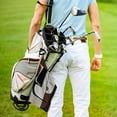 thumbnail image 3 of ONETECH Geometric Abstract Art Golf Towel 24x16in Golf Gift for Men 2PC, 3 of 7