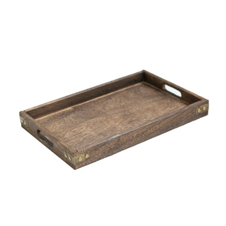 

Retro Hotel Tableware Rectangular Home Dessert Suppliers Solid Wood Serving Tray