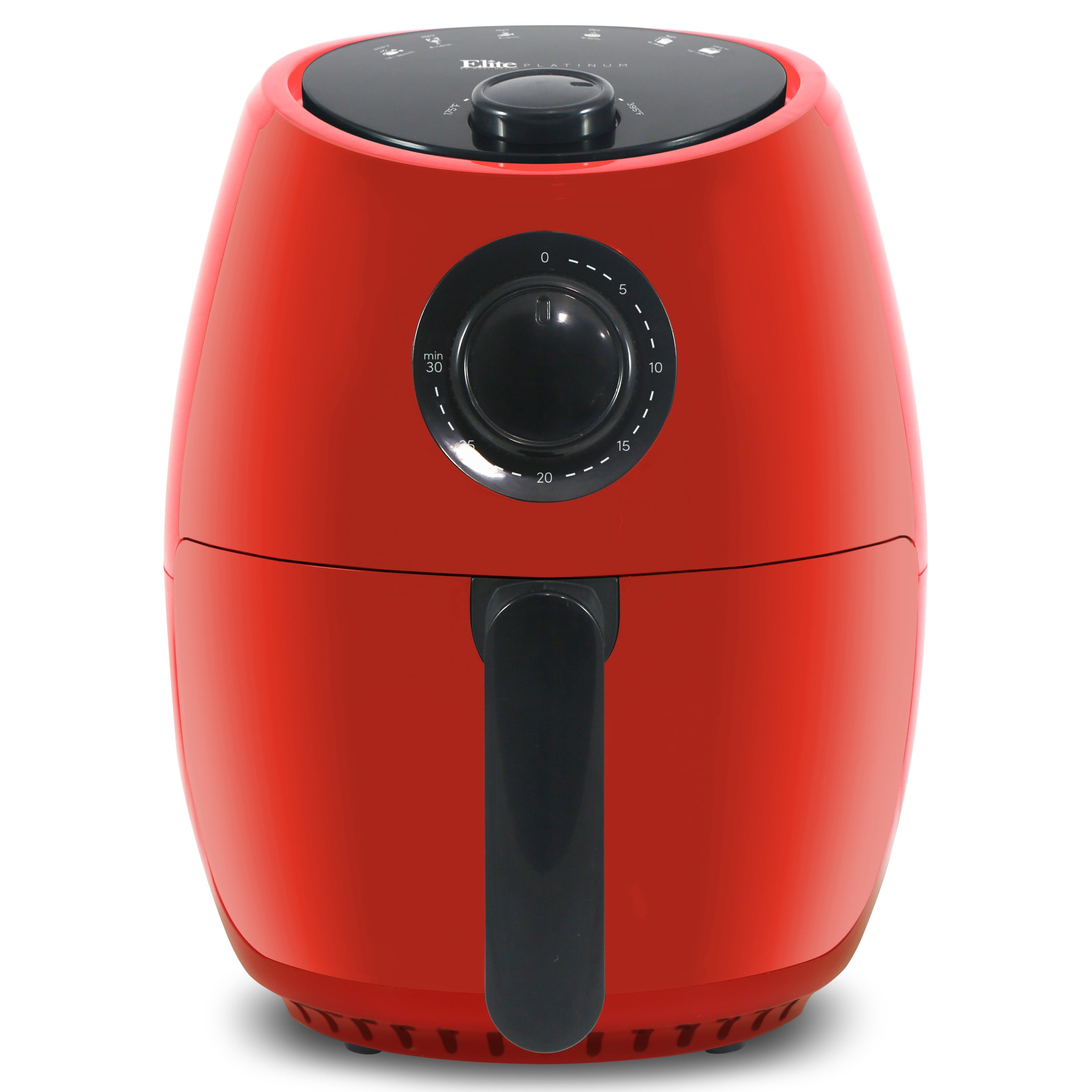 Elite Platinum 2.1qt Hot Air Fryer with Adjustable Timer and
