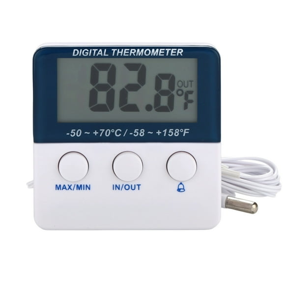 Digital Fridge Thermometer with Monition Alarm And Max Min Temperature