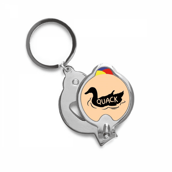 Birds Quack Duck Cucoloris Nail Clippers Sharp Fingernail Stainless Steel Cutter