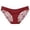 Wine, variant on Panties for Women,Low Waist Lace Underwear for Women Breathable Stretchy Soft Comfortable Ladies Briefs Panties,Womens Underwear,White,XL