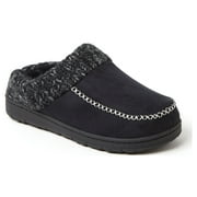Dearfoams Cozy Comfort Women's Moc Toe Clog Slippers with Chunky Knit Collar