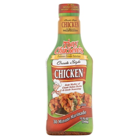 Tony Chachere's Creole Style Chicken Marinade, 12 fl (Best Tandoori Chicken Marinade)