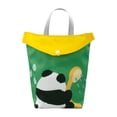 thumbnail image 1 of Bolsa de pañales de tela para bebé, lavable, multifuncional, resistente al agua Panda 20x25cm, 1 of 9