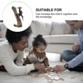 thumbnail image 3 of Mobutofu 1Ensemble Modèle d'Oiseau pour Enfants Forme de Pic en PVC Design Réaliste Ornement, 3 of 8