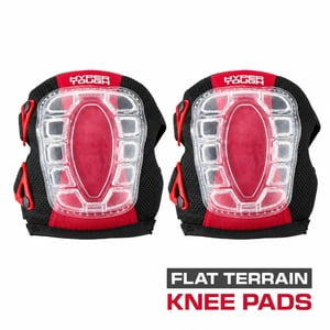 Hyper Tough Pressure Dispersing Foam Knee Pads, 2 Pack