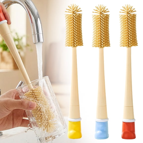 5 in 1 Bottle Cleaning Brush Set,Multifunctional Water Bottle Brush and Straw Cleaner Brush,Cleaning Tool Kit for Cleaning Bottles Set,Kitchen Gadgets