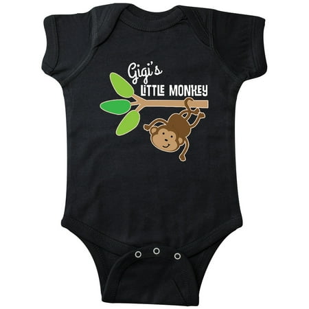 

Inktastic Gigi s Little Monkey Grandchild Gift Gift Baby Boy or Baby Girl Bodysuit