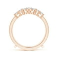 thumbnail image 2 of ANGARA Natural Diamond Sunburst Engagement Ring Wrap in 14K Rose Gold for Women (Size-2.6mm| Color-H| Clarity-SI2) | April Birthstone, Anniversary, Jewelry Gift for Women | Natural Diamond Ring, 2 of 10