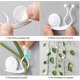 thumbnail image 5 of Plant Climbing Wall Fixture Clips, Self Adhesive Vine Fixer Wall Hook, Fixture Wall Sticky Hook Vines Fixing Clip Vines Holder (3set (30pcs), Color As, 5 of 5