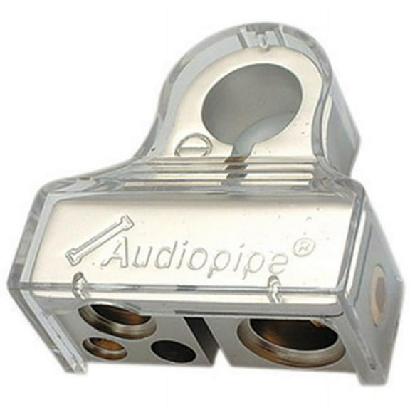 Battery Terminal Audiopipe Negative - Platinum Finish