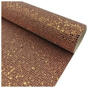 wendunide Colored Faux Leather Upholstery Crafts Fabric For DIY Crafts Making Coffee