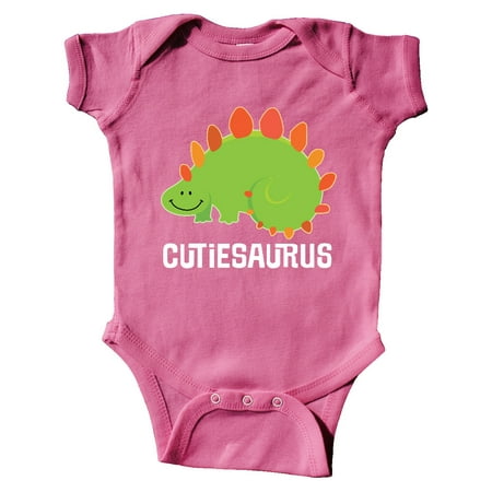 

Inktastic Dinosaur Cutiesaurus Outfit Gift Baby Boy or Baby Girl Bodysuit