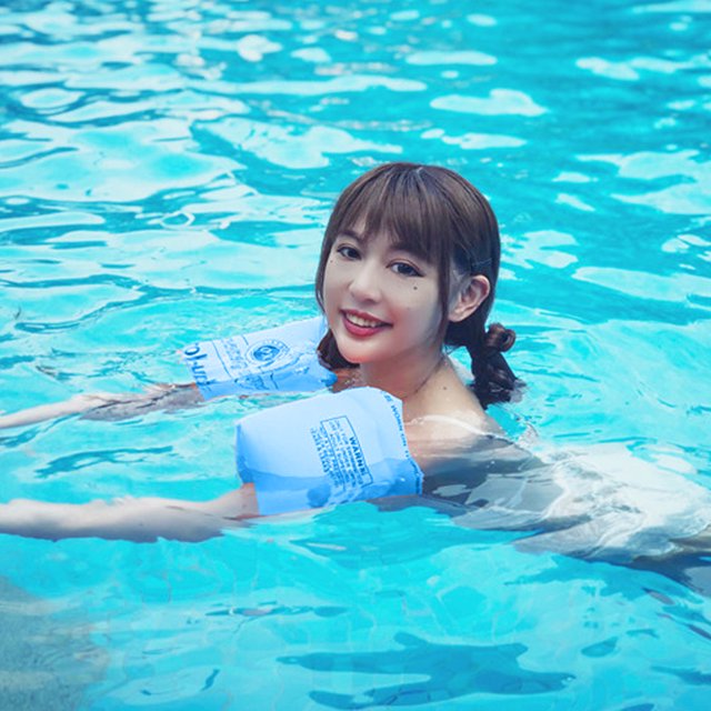 2 udsAnillos de brazo de natación para niños adultos mangas flotantes de piscina inflables (azul) Ndcxsfigh Nuevos Originales