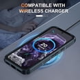 thumbnail image 5 of KOMI for Google Pixel 8a Case with 1 Screen Protector, Built-in Slide Camera Cover, Military Grade Drop Protection, Heavy Duty Rugged Shockproof Protective Phone Cover, Blue, 5 of 5