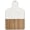 Rectangle, variant on PETGLE Charcuterie Cheese Board, Cultured Marble and Wood, Rectangular, 13 x 8.45 x 0.50-Inches