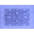 thumbnail image 1 of Ahgly Company Indoor Rectangle Oriental Blue Industrial Area Rugs, 2' x 3', 1 of 4