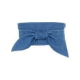thumbnail image 1 of Cinturones Obi para Mujeres Talla Grande INSPIRE CHIC, Cinturón Anudado de Autoajuste, Cinturón Ancho para Vestidos, Denim Azul 25.59-28.35, 1 of 6