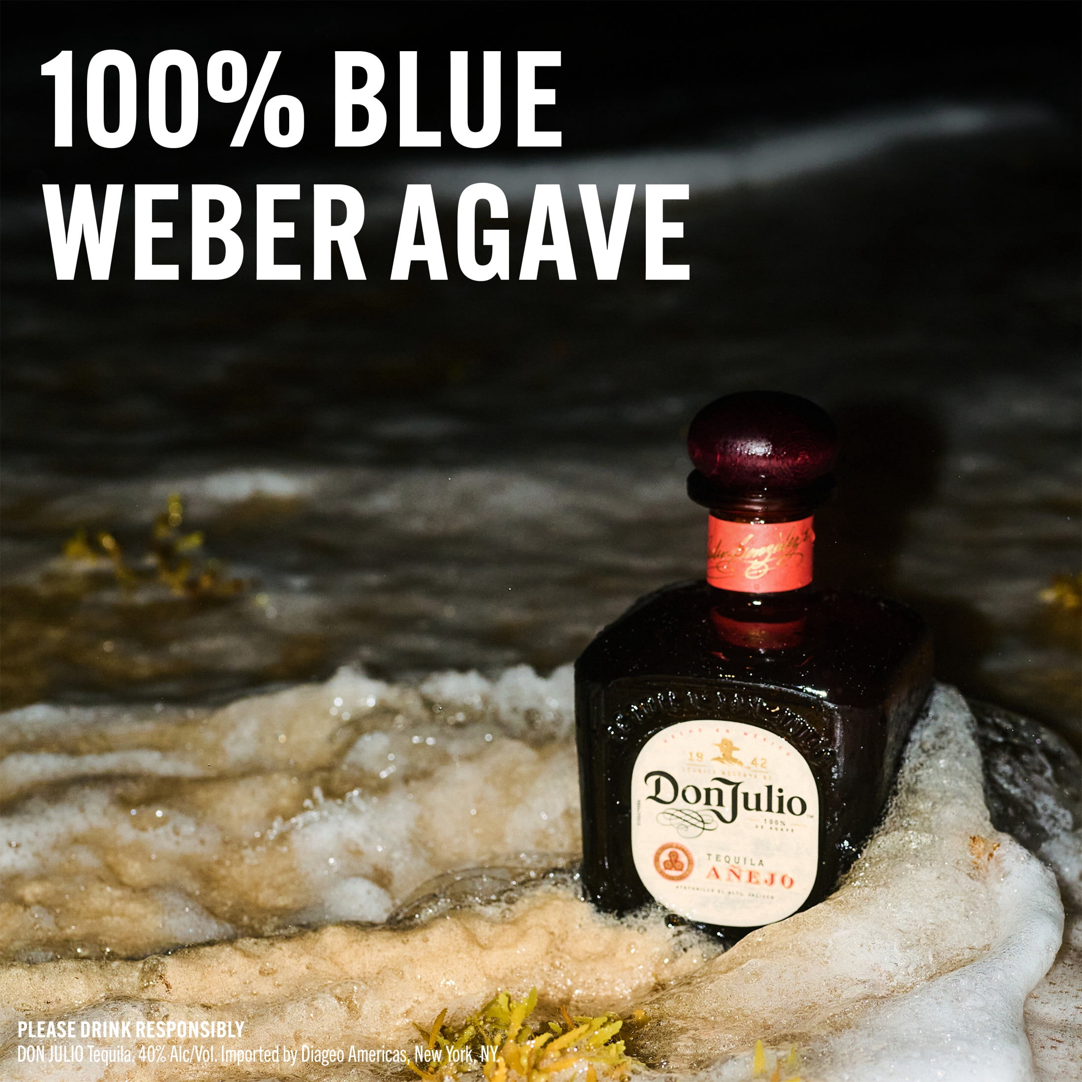 Don Julio Anejo Tequila, 750 mL, 40% ABV, Barrel-Aged 18 Mos
