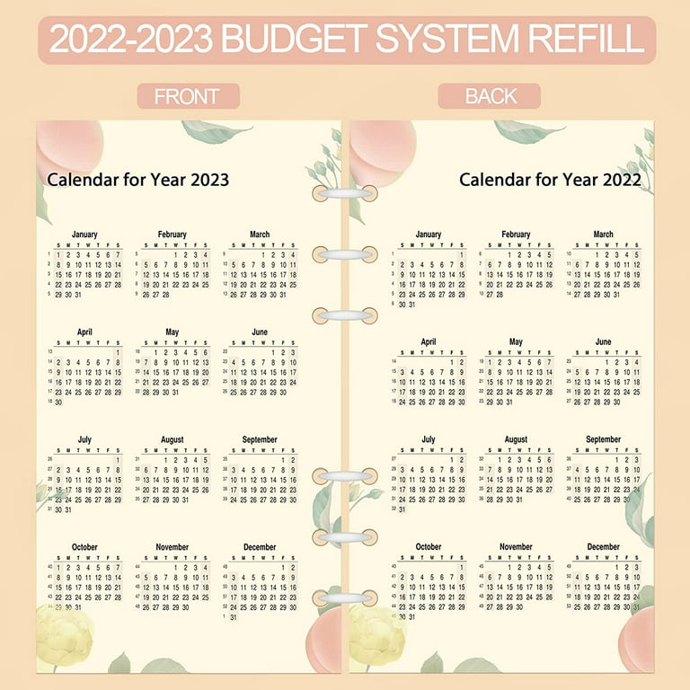 A6 Budget Planner Budget Binder, with Calendar 2024, Household Book A6  Budget Planner Money Envelopes, Financial Planner Buget Saving Folder  (Red-with