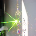 thumbnail image 4 of Crystal Wind Chime Prisma Catchers Adorno colgante Cortina Hogar Jardín Colgante Hugtrwg Para estrenar, 4 of 7