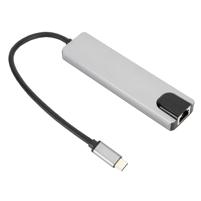 Hub tipo C, hub de expansión tipo C 6 en 1, el mejor de su clase