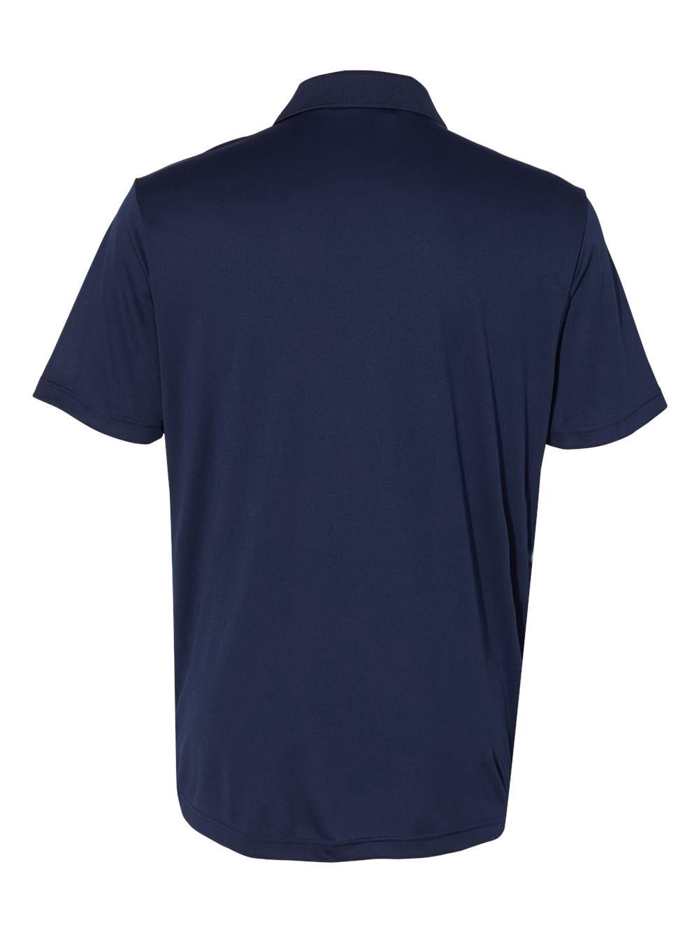 Adidas Mens Performance Polo, L, Navy