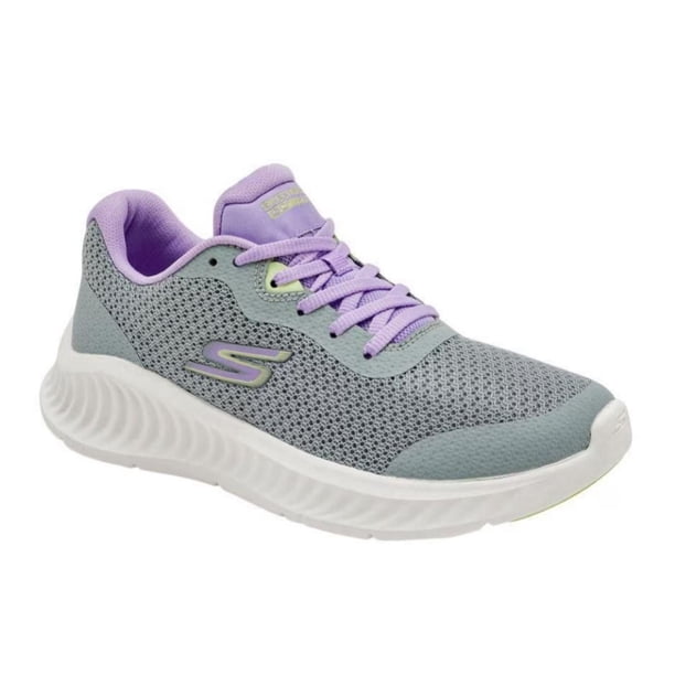 Tenis Skechers Go Walk Now para Mujer 125641XGYLV gris 23