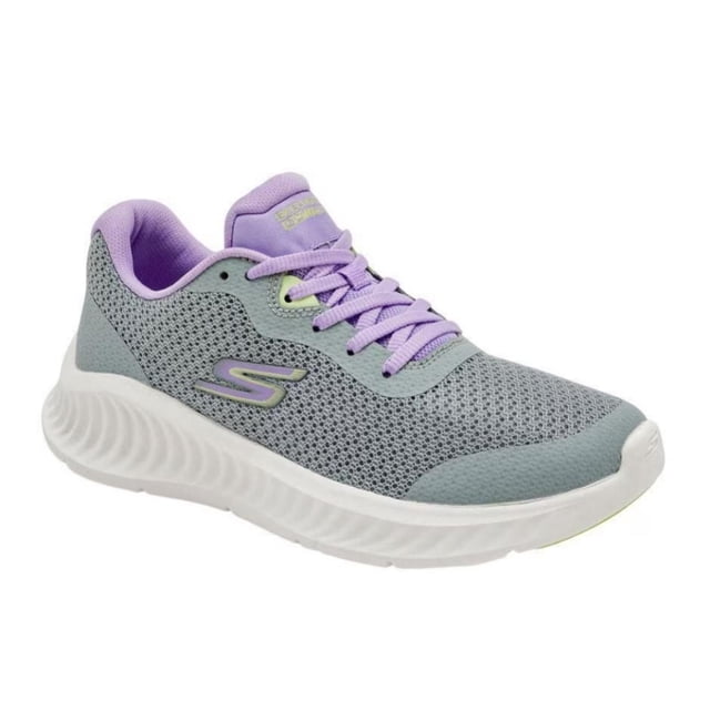Tenis Skechers Go Walk Now para Mujer 125641XGYLV gris 25.5