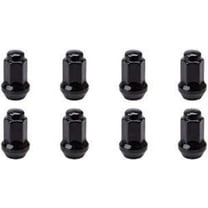 LUG NUT 10MM X 1.25 BLACK CONICAL (TAPERED)