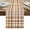 Beige, variant on Brown Checked Table Runner Farmhouse Tan Brown Buffalo Plaid Tablerunners 13 x 70 Inch, Table Decorations Tabletop Scarf for Summer Gathering Holiday Farmhouse Kitchen Dining Decor