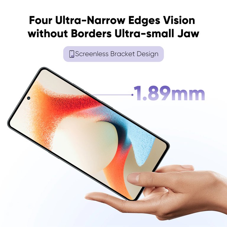 FOXX S13 5G Cell Phone, Android 14 Unlocked Phones 12GB +256GB TF