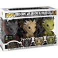 thumbnail image 1 of Funko POP! 3 Pack - Game of Thrones - Dragons Hatching (Drogon, Viserion & Rhaegal) ECCC 2020 Shared Exclusive Funko -, 1 of 7