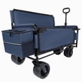 thumbnail image 6 of AuraLane 3-in-1 Large Collapsible Folding Wagon,Convert to Bench with 1 Ice pack,550lbs/180L Capacity,Outdoor Utility Wagon for Groceries,Camping, 6 of 7