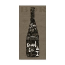 Trademark Fine Art 'Linen Wine I' Canvas Art by Sue Schlabach