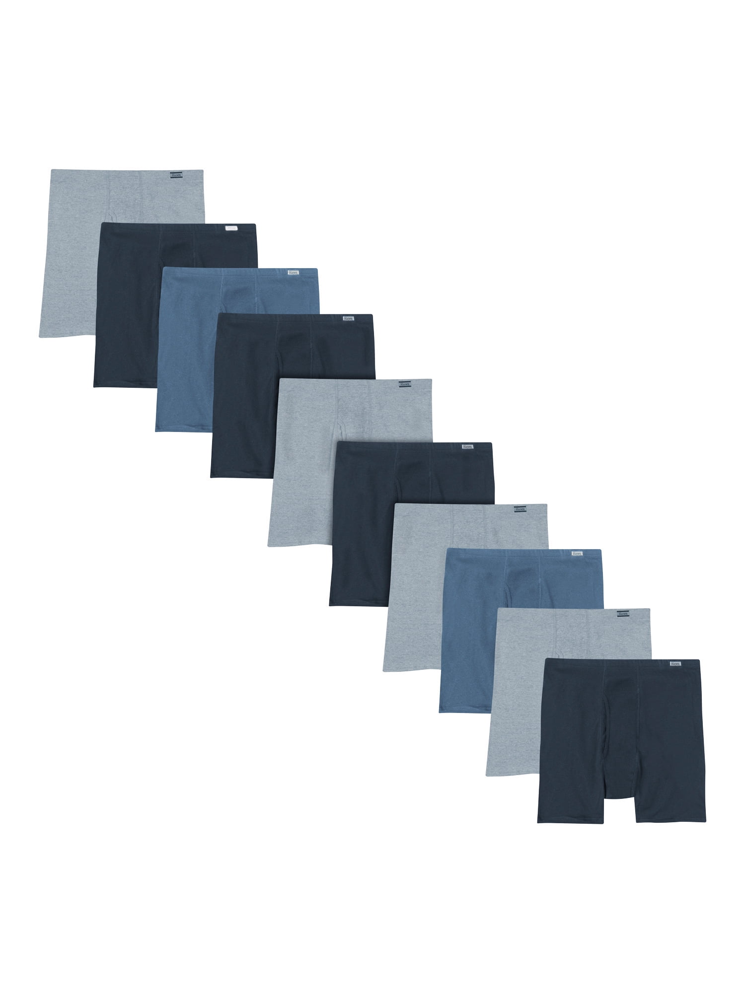 Photo 1 of [Size XL] Hanes Men's Comfort Soft Super Value 9pk Waist Band Boxer Briefs