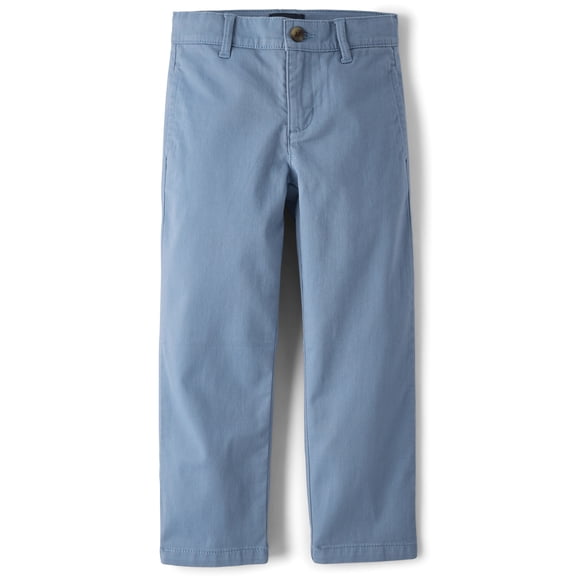 The Children's Place Boys Pull-On Straight Fit Stretch Chino Pants, Sizes 4-16