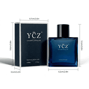 Ycz Midnight Marine Man Office and Date Long Lasting Cologne, Ocean Scent, 1.7 oz