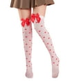 thumbnail image 2 of GZWYHT Socks for Women Stockings for Women Prints Costume Women Socks Heart Socks Girls Day Valentine's Love Socks Cute Socks Slouch Socks D One Size, 2 of 3