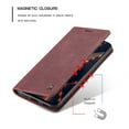 thumbnail image 3 of Dteck Wallet Case For Samsung Galaxy S20+ 6.7 inch, Premium PU Leather Wallet case Magnetic Flip Folio [Kickstand Feature] with ID&Credit Card Pockets,Wine Red, 3 of 5