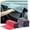 Red, variant on LiUMX Super Absorbent Car Drying Towel | Microfiber Auto Detailing Towel | Lint-Free & Streak-Free | Reusable Wash Towel for Car Paint & Glass | 11.8x15.8 Inches | 1-Pack