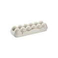thumbnail image 2 of Caja de Almacenamiento de Huevos con Ruedas Deslizantes de Plástico para la Puerta del Refrigerador – Organizador de Huevos de 4 Niveles que Ahorra Espacio con Diseño Abatible, Capacidad para 20-24, 2 of 6