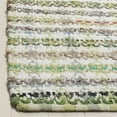 thumbnail image 3 of SAFAVIEH Montauk Candelario Geometric Cotton Area Rug, Green/Multi, 5' x 8', 3 of 8